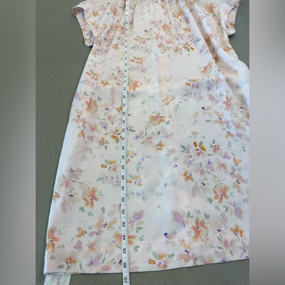 Cloth & Stone Floral Back Button Dress Size L / Pastel Pink - Picture 11 of 11